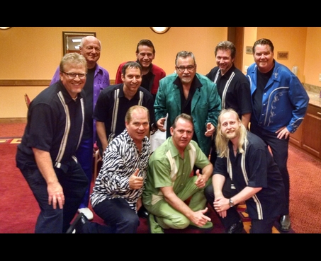 Backstage with Sha Na Na